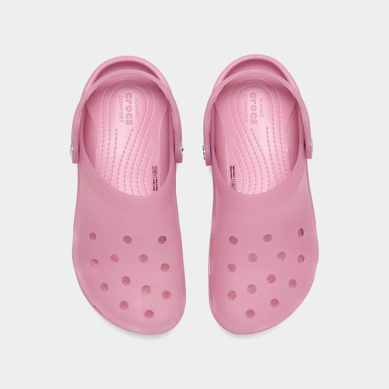 Women's Crocs Frosted Classic Clog Shoes