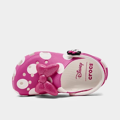 Kids' Toddler Crocs X Disney Minnie Mouse Classic Clog Shoes