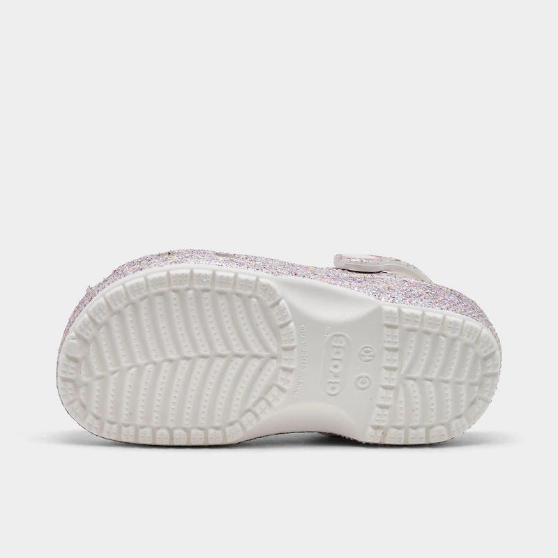 Girls' Toddler Crocs Classic Glitter Clog Shoes