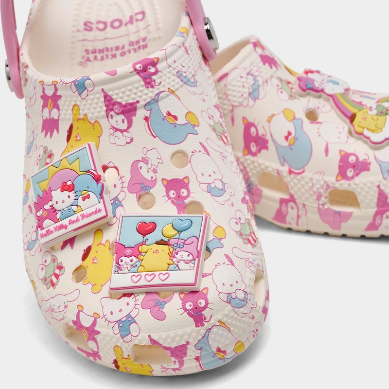 Girls' Little Kids' Crocs x Hello Kitty and Friends Pastel Classic Clog Shoes