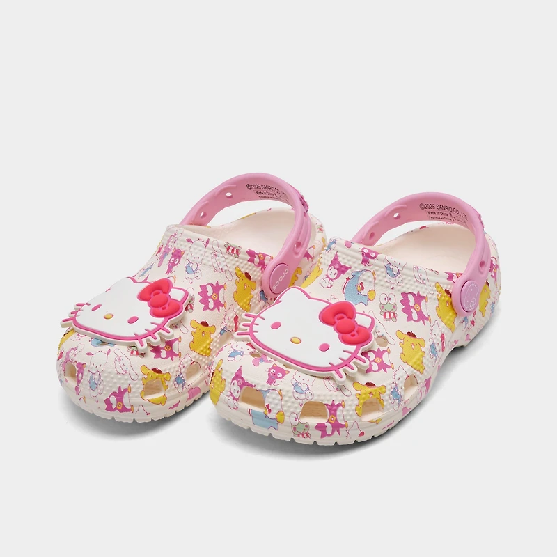 Girls' Toddler Crocs x Hello Kitty and Friends Pastel Classic Clog Shoes