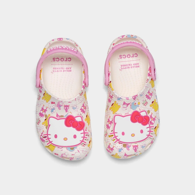 Girls' Toddler Crocs x Hello Kitty and Friends Pastel Classic Clog Shoes
