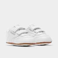 Infant Reebok Club C Stretch Lace Crib Shoes