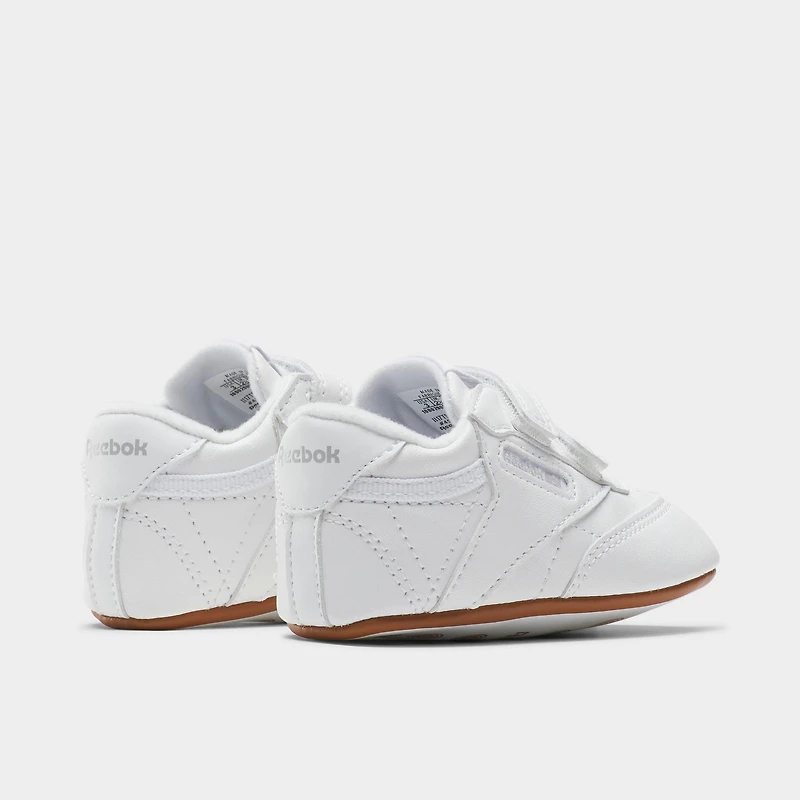 Infant Reebok Club C Stretch Lace Crib Shoes