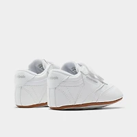 Infant Reebok Club C Stretch Lace Crib Shoes