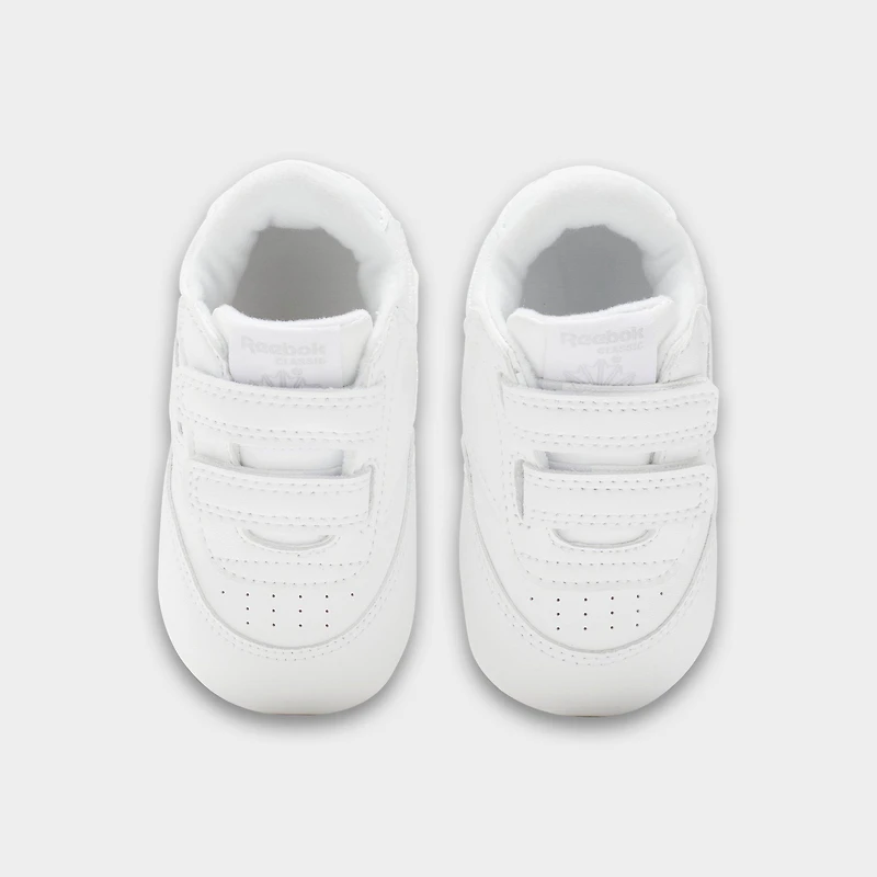 Infant Reebok Club C Stretch Lace Crib Shoes