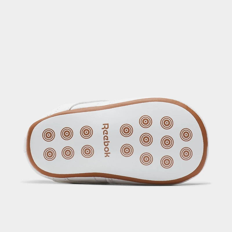 Infant Reebok Club C Stretch Lace Crib Shoes