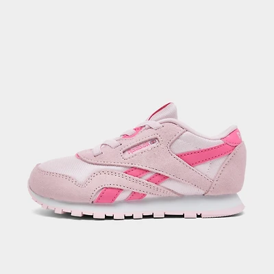 Kids' Toddler Reebok Classic Nylon Stretch Lace Casual Shoes
