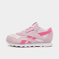 Kids' Toddler Reebok Classic Nylon Stretch Lace Casual Shoes