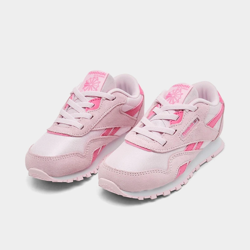 Kids' Toddler Reebok Classic Nylon Stretch Lace Casual Shoes