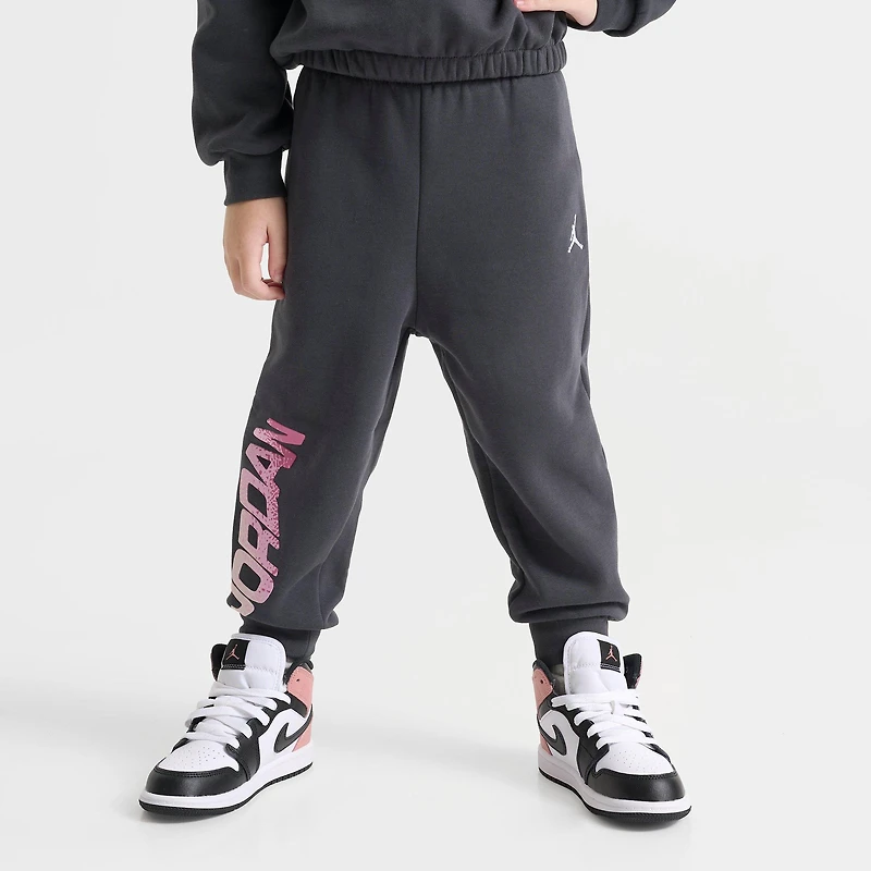 Girls' Infant Jordan Bubble Crewneck Sweatshirt and Jogger Pants Set