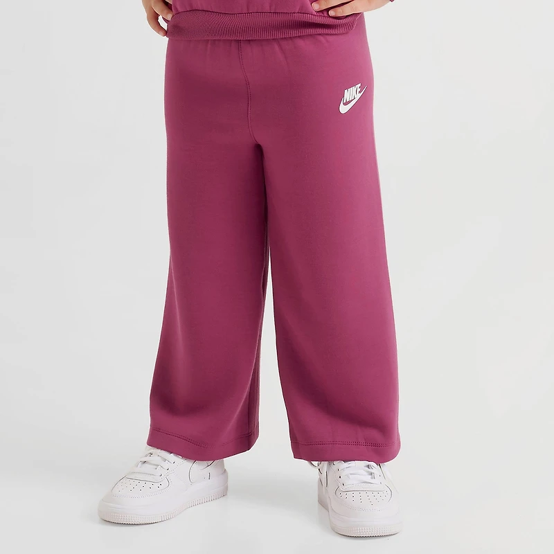 Girls' Toddler Nike Crewneck Sweatshirt and Wide Leg Pants Set