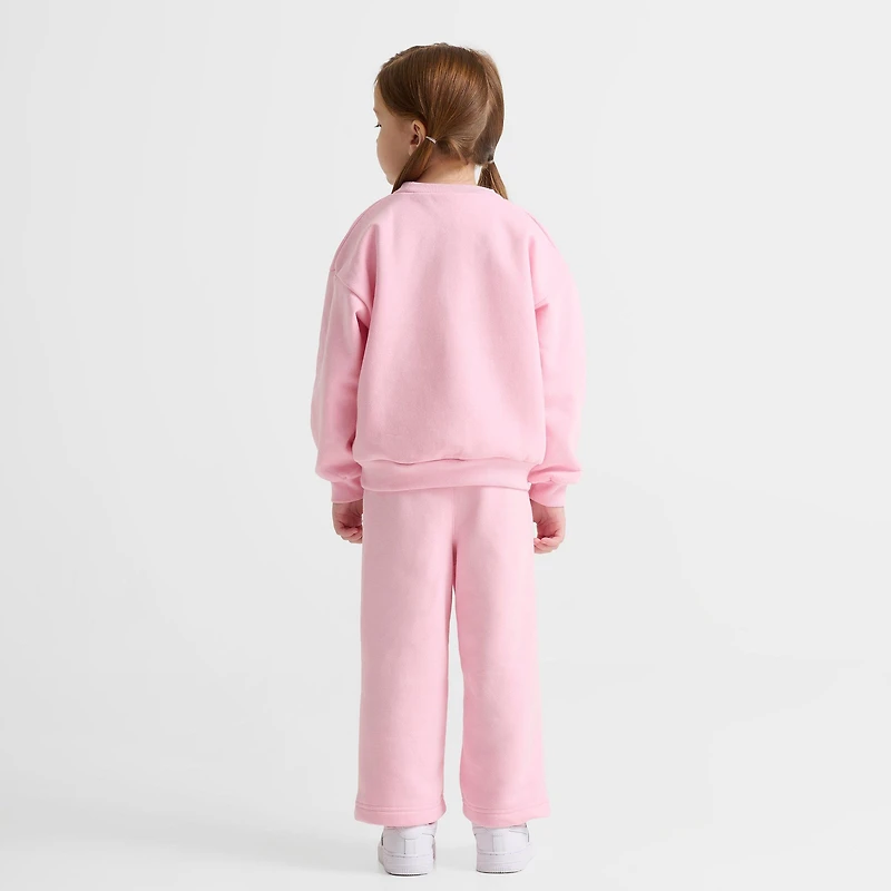 Girls' Infant Nike Futura Crewneck Sweatshirt and Sweatpants Set