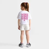 Girls' Toddler Nike T-Shirt and Shorts Set