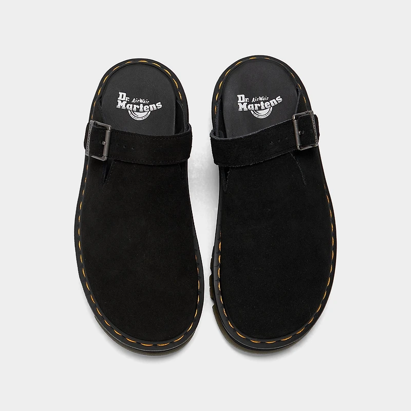 Women's Dr. Martens Zebzag Suede Slingback Mule Sandals