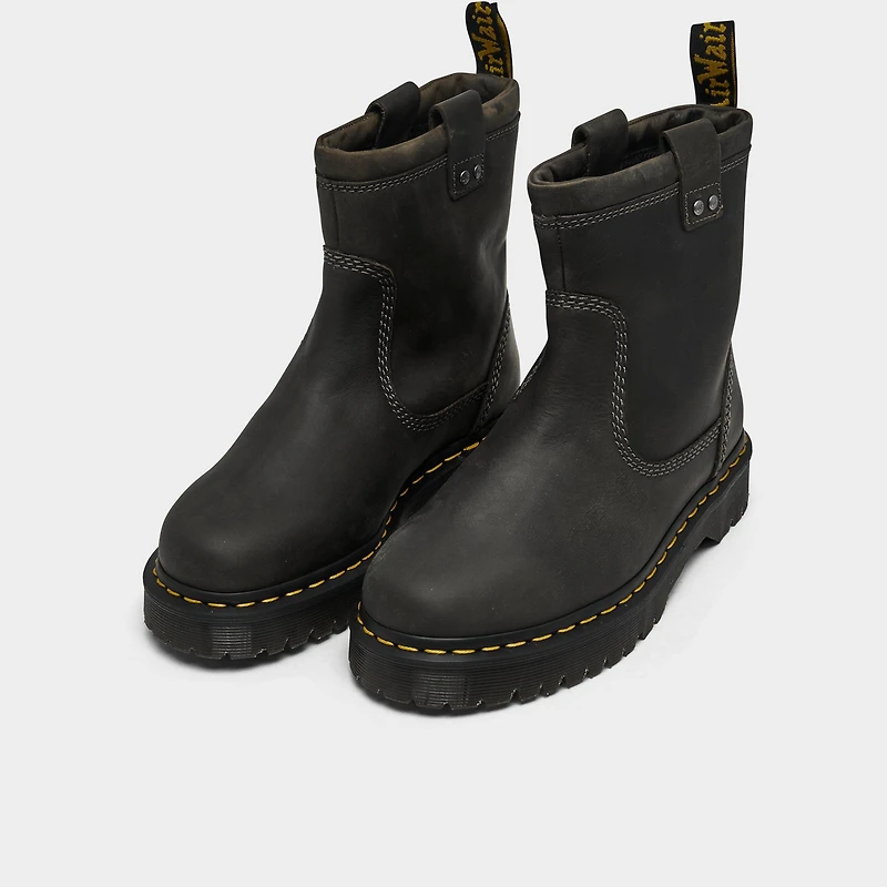 Women's Dr. Martens Anistone Low Leather Biker Boots
