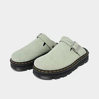 Women's Dr. Martens Zebzag Suede Slingback Mule Sandals