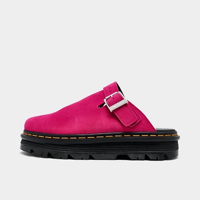Women's Dr. Martens Zebzag Suede Slingback Mule Sandals