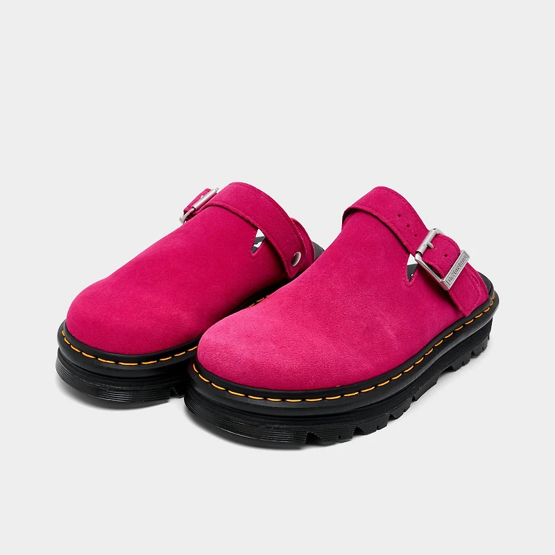 Women's Dr. Martens Zebzag Suede Slingback Mule Sandals