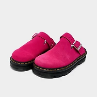 Women's Dr. Martens Zebzag Suede Slingback Mule Sandals