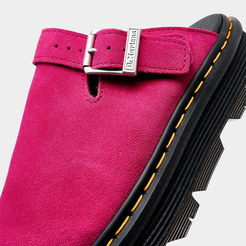 Women's Dr. Martens Zebzag Suede Slingback Mule Sandals