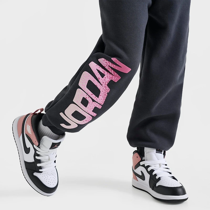 Girls' Infant Jordan Bubble Crewneck Sweatshirt and Jogger Pants Set