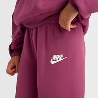 Girls' Little Kids' Nike Crewneck Sweatshirt and Wide Leg Pants Set