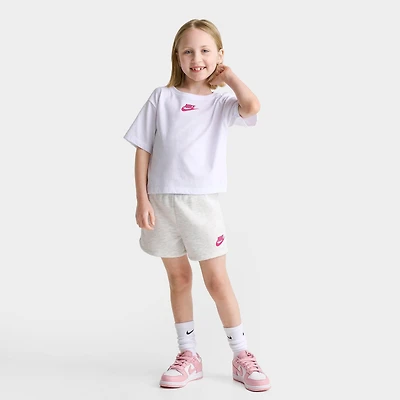 Girls' Little Kids' Nike T-Shirt and Shorts Set