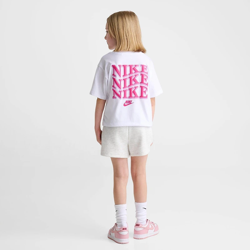 Girls' Little Kids' Nike T-Shirt and Shorts Set
