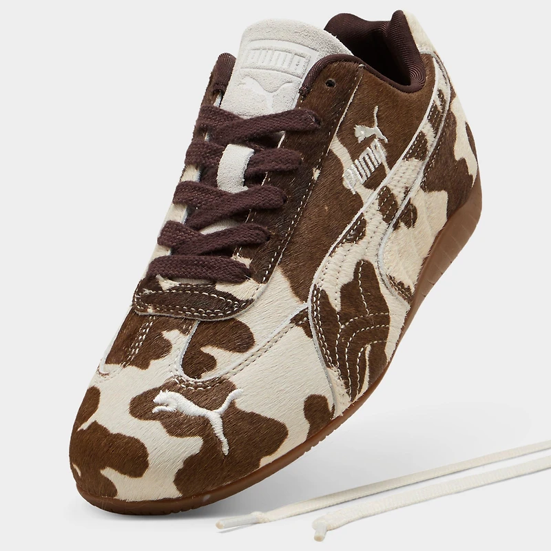 Women's Puma Speedcat OG Cow Print Casual Shoes