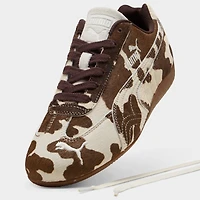 Women's Puma Speedcat OG Cow Print Casual Shoes