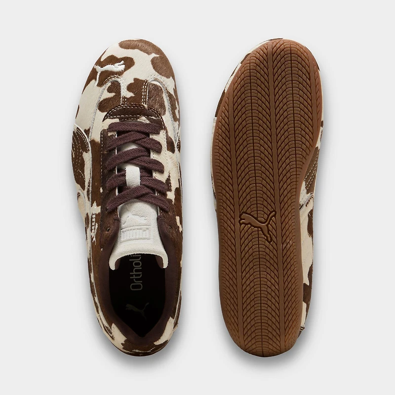 Women's Puma Speedcat OG Cow Print Casual Shoes
