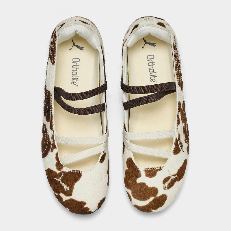 Women's Puma Speedcat Croc-Texture Ballet Shoes