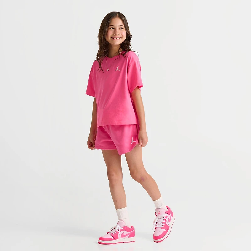 Girls' Big Kids' Jordan Essentials French Terry Shorts