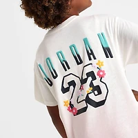 Girls' Big Kids' Jordan Summer Bloom Oversized T-Shirt