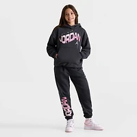 Girls' Big Kids' Jordan Flight Club Bubble Pullover Hoodie