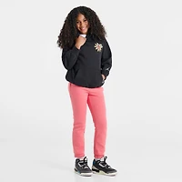 Girls' Big Kids' Jordan Floral Flight Pullover Hoodie