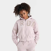Girls' Big Kids' Jordan Letterman Full-Zip Hoodie