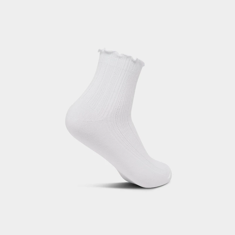 Women's adidas Originals Ruffle Quarter Socks (3-Pack)