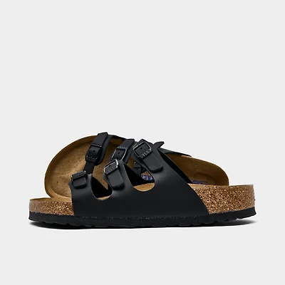 Womens Birkenstock Florida Birko-Flor Nubuck Soft Footbed Sandals