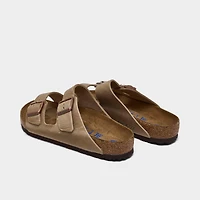Men's Birkenstock Arizona Suede Leather Soft Footbed Sandals