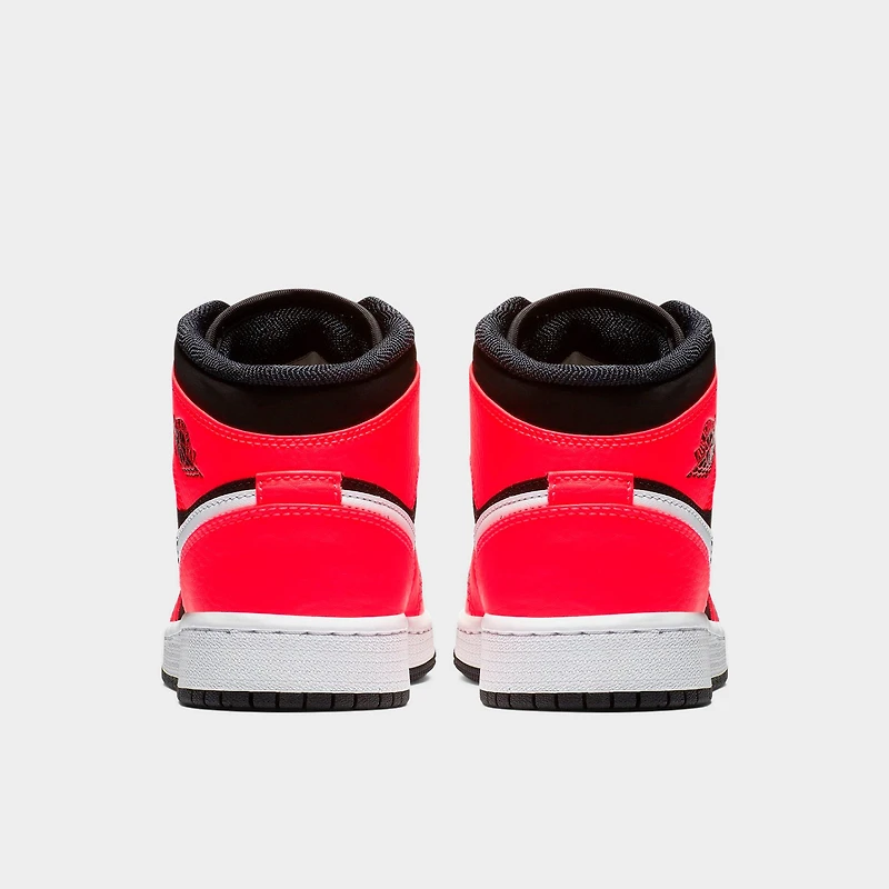 Big Kids' Air Jordan Retro 1 Mid Casual Shoes