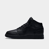 Big Kids' Air Jordan Retro 1 Mid Casual Shoes