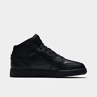 Big Kids' Air Jordan Retro 1 Mid Casual Shoes