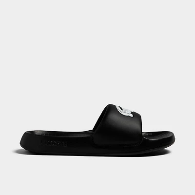 Women’s Lacoste Croco 1.0 Synthetic Slide Sandals