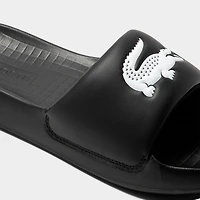 Women’s Lacoste Croco 1.0 Synthetic Slide Sandals
