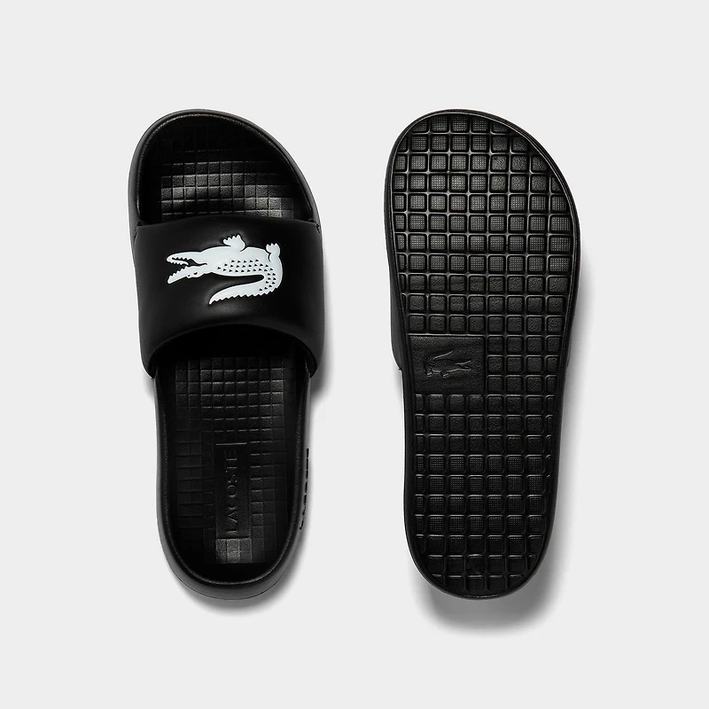 Women’s Lacoste Croco 1.0 Synthetic Slide Sandals