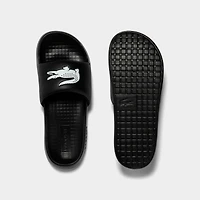 Women’s Lacoste Croco 1.0 Synthetic Slide Sandals
