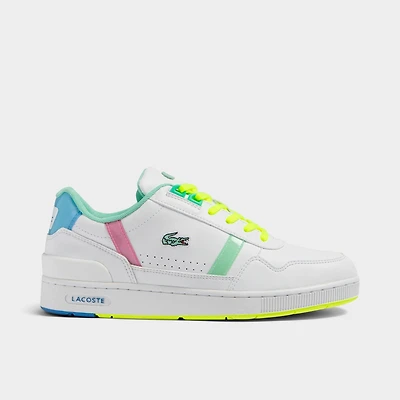 Big Kids' Lacoste T-Clip Multi-Color Casual Shoes