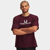 Men's Under Armour U Logo Heavyweight T-Shirt